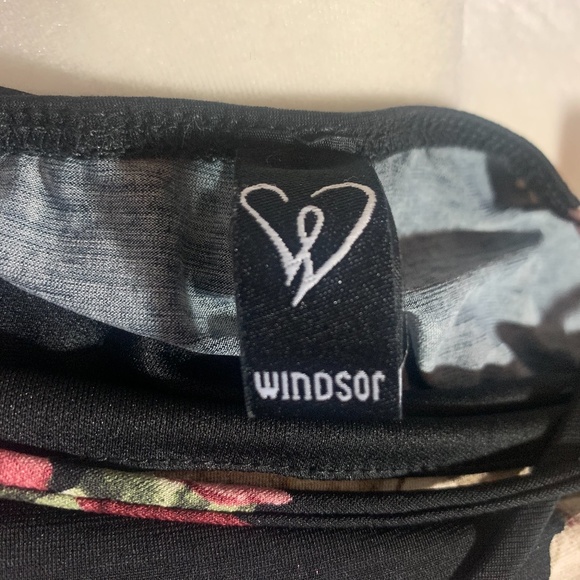 Windsor Scoop Neck Floral Maxi Womans Dress S - Picture 8 of 9